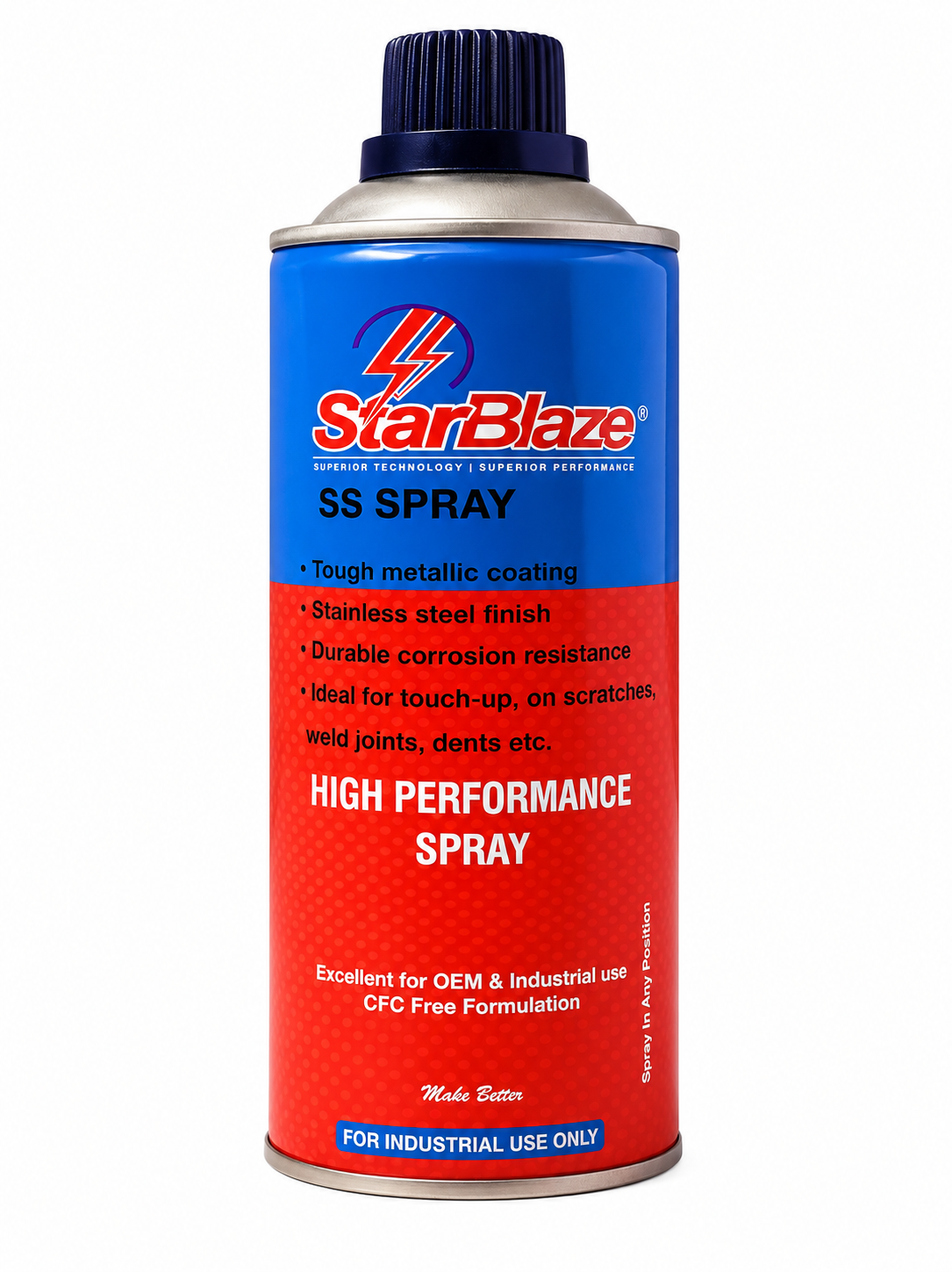 file_000000002aac8208bdde65ec43c618ad StarBlaze Stainless Steel Spray - Anti-Corrosion Film (SS-316L Equivalent) - 400ml (Pack of 2) – Rust Protection, Matte Finish, High-Temperature Resistance, for Pumps, Motor Casings & More - Image 1