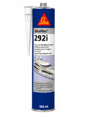 Sikaflex®-292i Marine Adhesive White 300ml Cartridge High Strength Solvent-Free Polyurethane Bonding Sealant Paintable Wheelmark Approved Moisture-Curing for Boats & Yachts