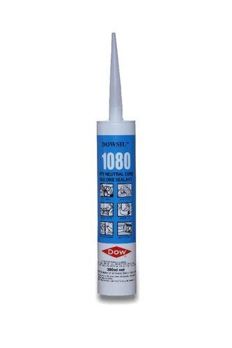 DOWSIL 1080 RTV Neutral cure (Oxime cure system) Silicon Sealant 300ml - Image 3
