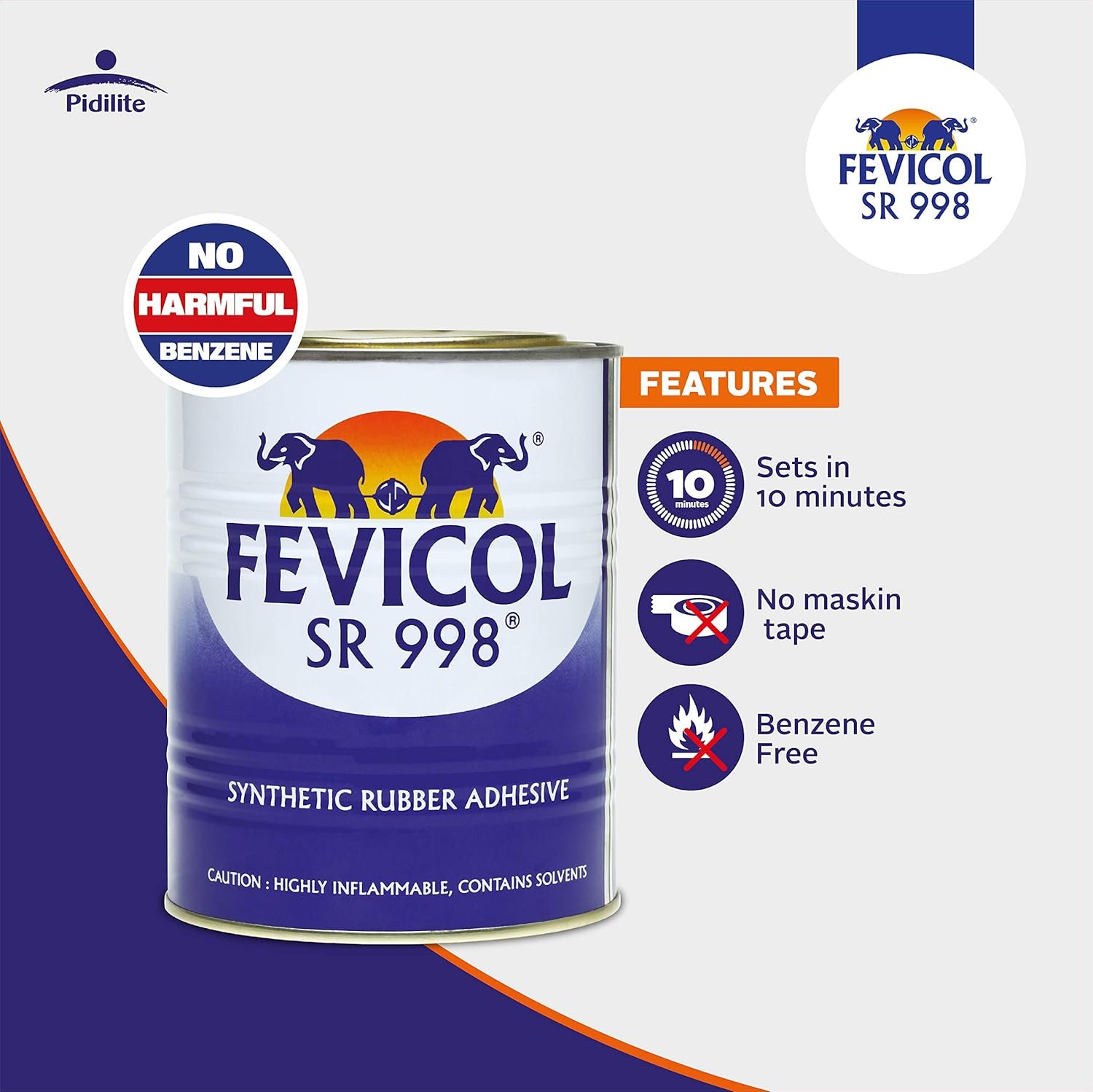 Fevicol SR 998 - Multipurpose Adhesive - Strong Rubber Adhesive - Image 4