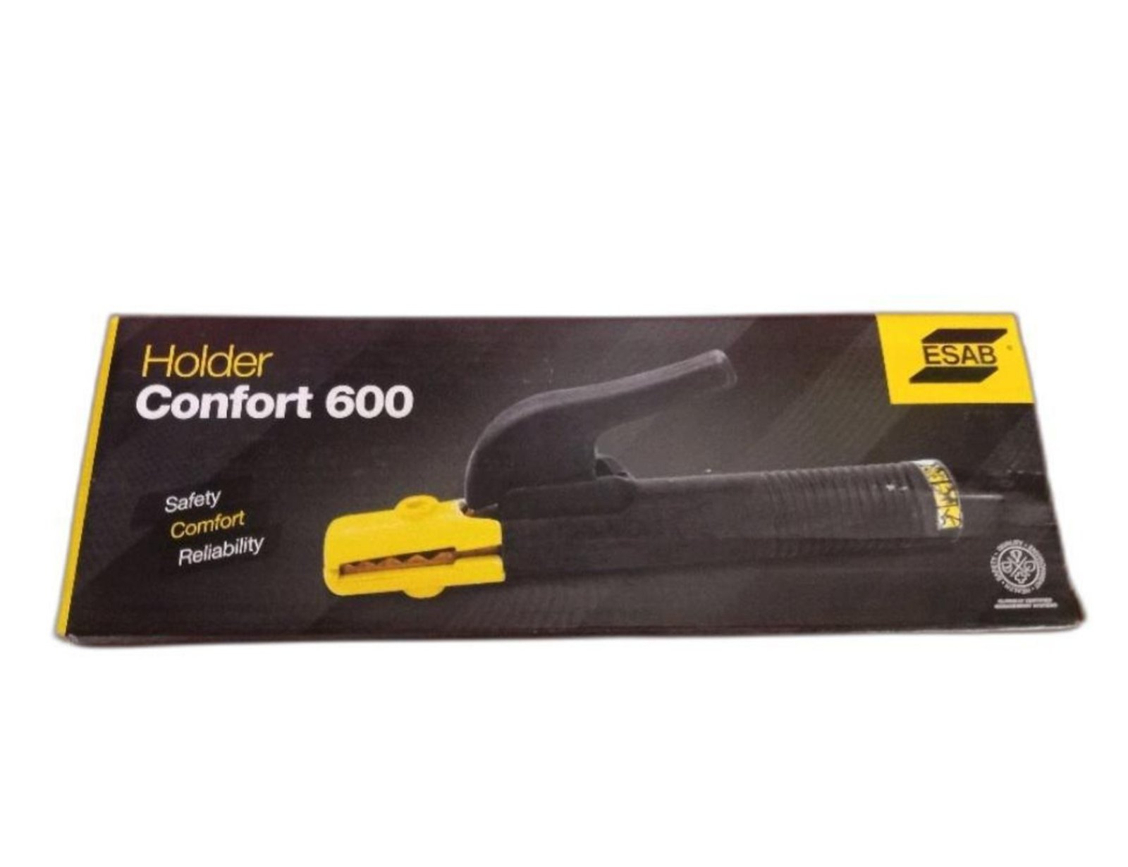ESAB Confort 600 Amps Electrode Holder Heavy Duty Welding Clamp for MMA Welding Fiberglass Reinforced Ergonomic Fully Insulated 6.3mm Electrode Capacity - Image 3